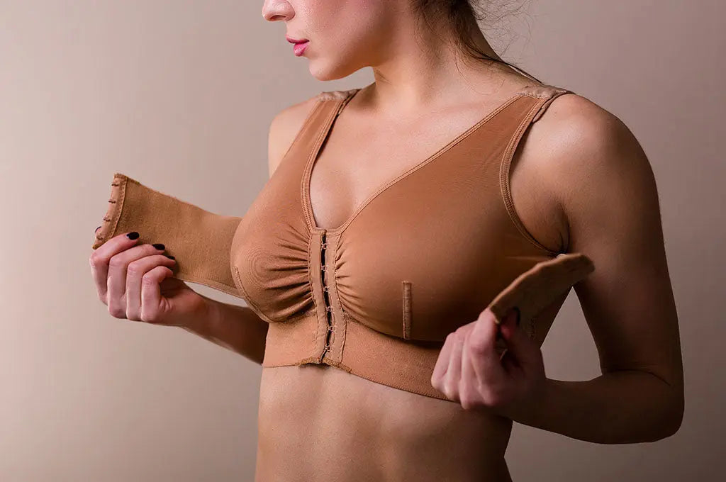 Women Post Surgery Bra Front Closure Mastectomy Bras Comfort