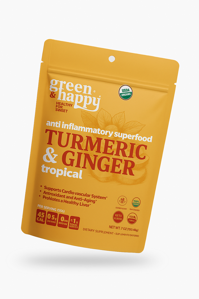 Green & Happy Turmeric & Ginger Tropical