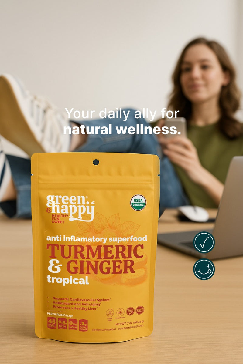 Green & Happy Turmeric & Ginger Tropical