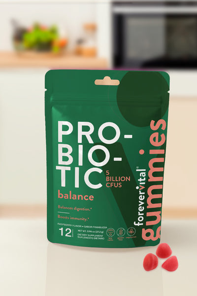 Forevervital Probiotic Gummies Dispenser x10