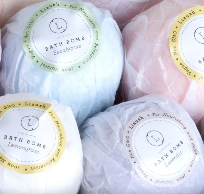 11 Bath Bombs Gift Box +  one Free Bomb to make 12 !! Lizush