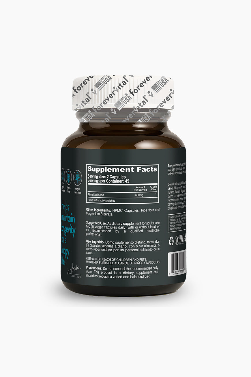 Forevervital Alpha Lipoic Acid 600mg