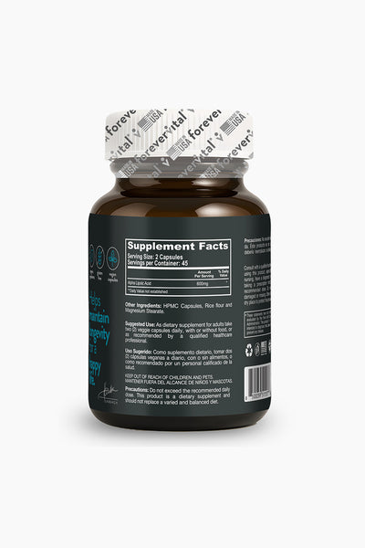 Forevervital Alpha Lipoic Acid 600mg