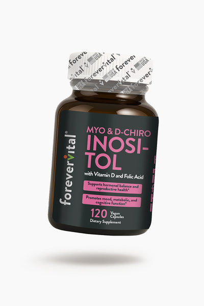 Forevervital Myo & D-Chiro Inositol with Vitamin D and Folic Acid