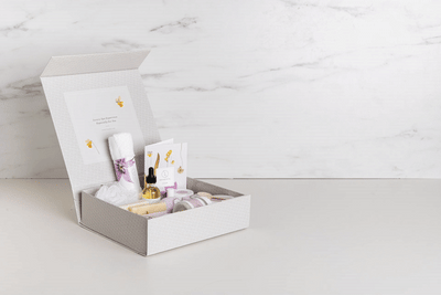A Special Day Gift, Birthday Gift Basket, Lavender Natural Bath & Body Lizush