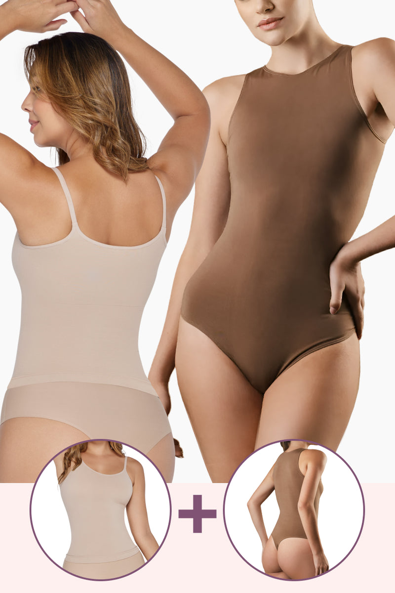 Shape & Flow Set: Cami de Control & Bodysuit