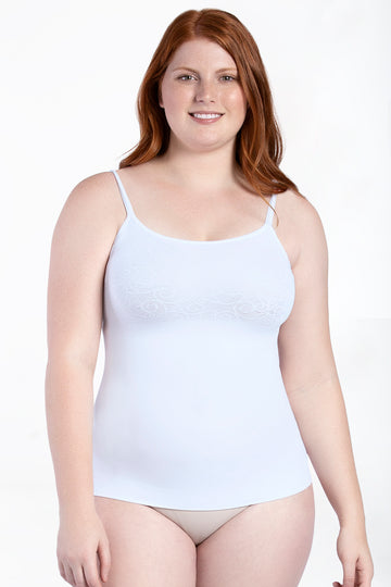 Square Neck Tank Top - Essential Shapewear Layer – Curveez