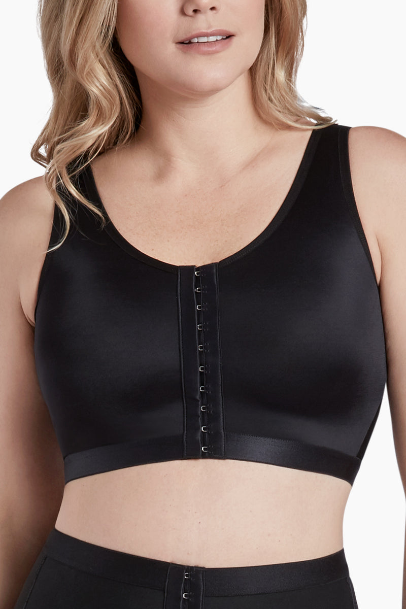 CURVEEZ Women's Post-Surgery Breast Lift Bra – Comfortable Cocoa Underwire Band (S/M/L/XL)