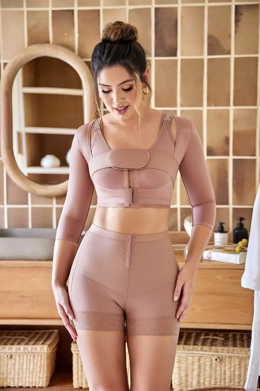 CURVEEZ Faja Shorts: Tummy Control Shapewear, Butt Lifter Panties & Hip  Enhancer for Women - BBL Shapewear High Compression