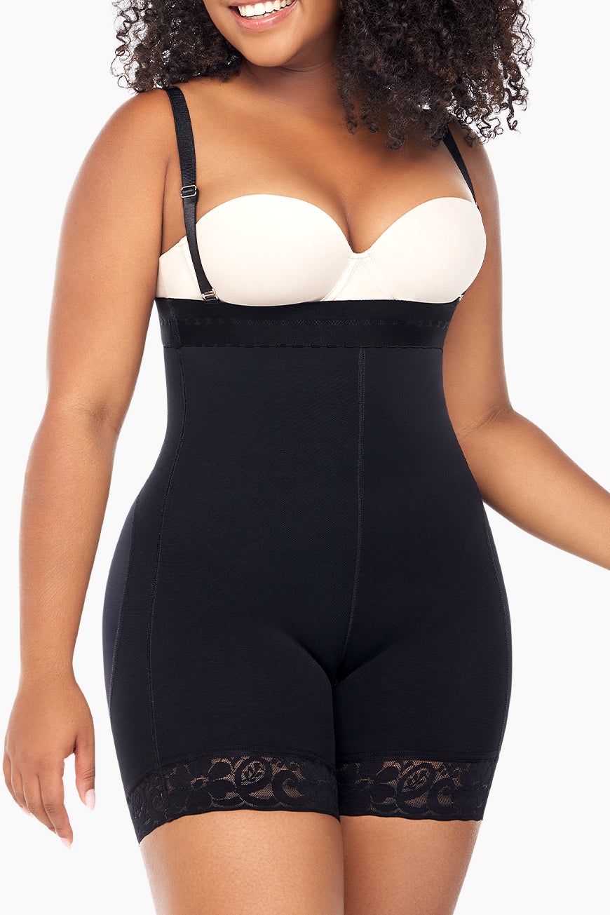 Seamless Control Panty with Double-Layer Waist