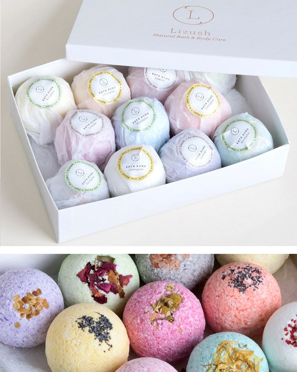 Botanical Bath Bomb Bliss Gift Box