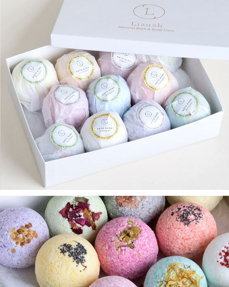 Botanical Bath Bomb Bliss Gift Box