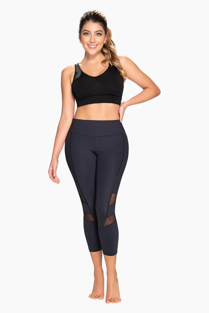 Fit Booty Boost Mesh Insert Workout Leggings