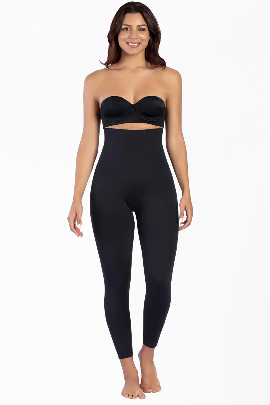 High Waisted Tummy Shaping Spandex – Curvelly